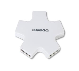 hub USB Omega OUH24SW (biały)
