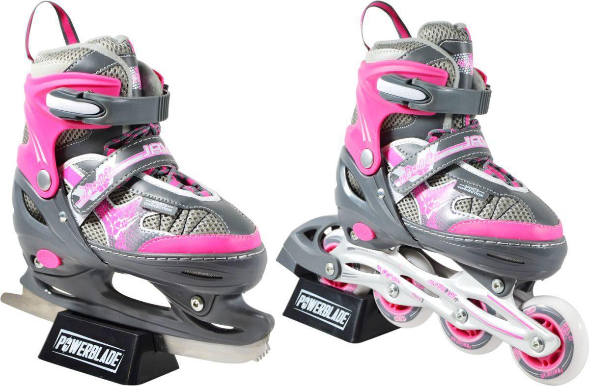 Powerblade Javelin 2w1 rozmiar 38-41 (szaro-różowy)