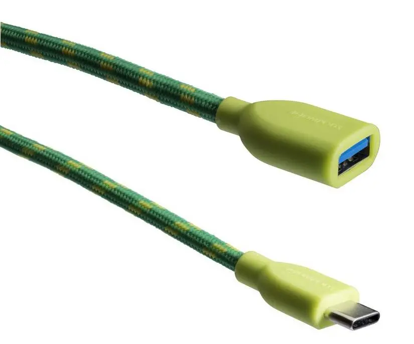 Kabel USB Boompods C2AUSB-GRN Zielony