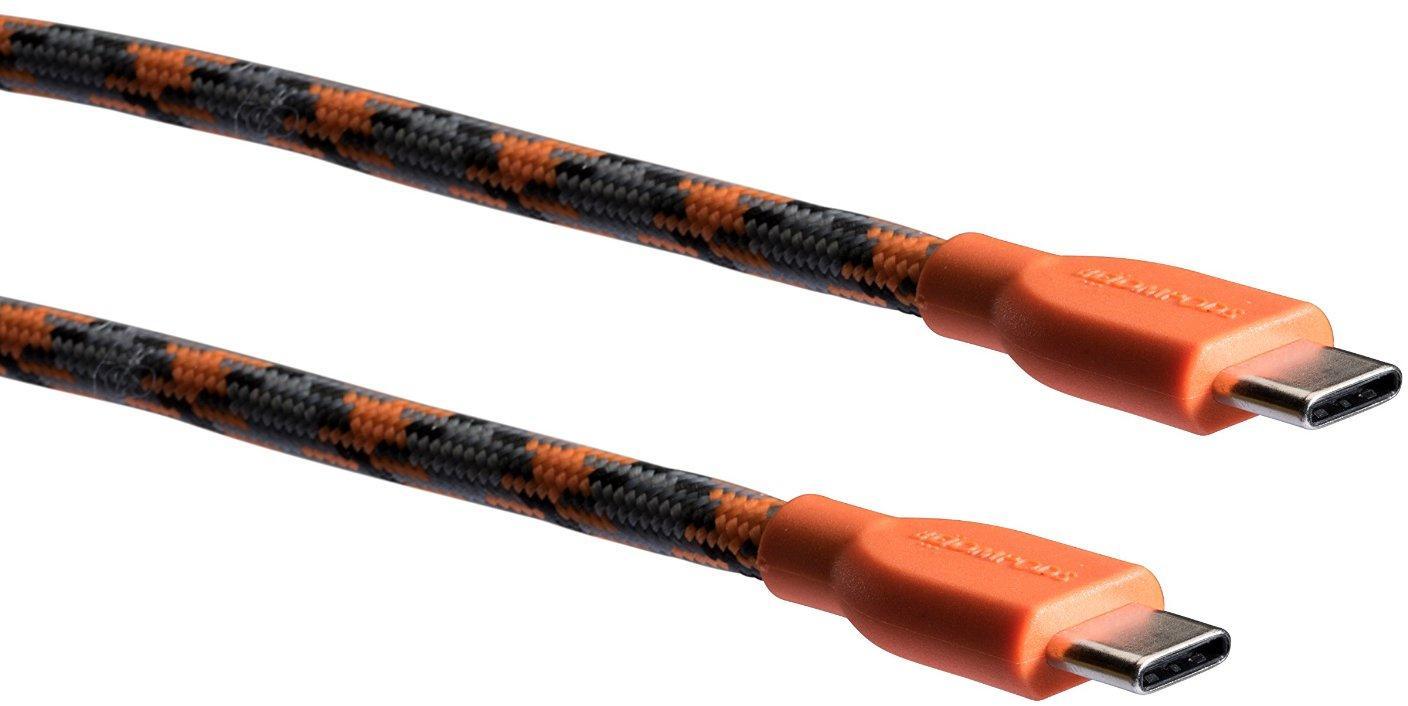 Kabel Boompods C2CUSB USB C do USB C Pomarańczowy