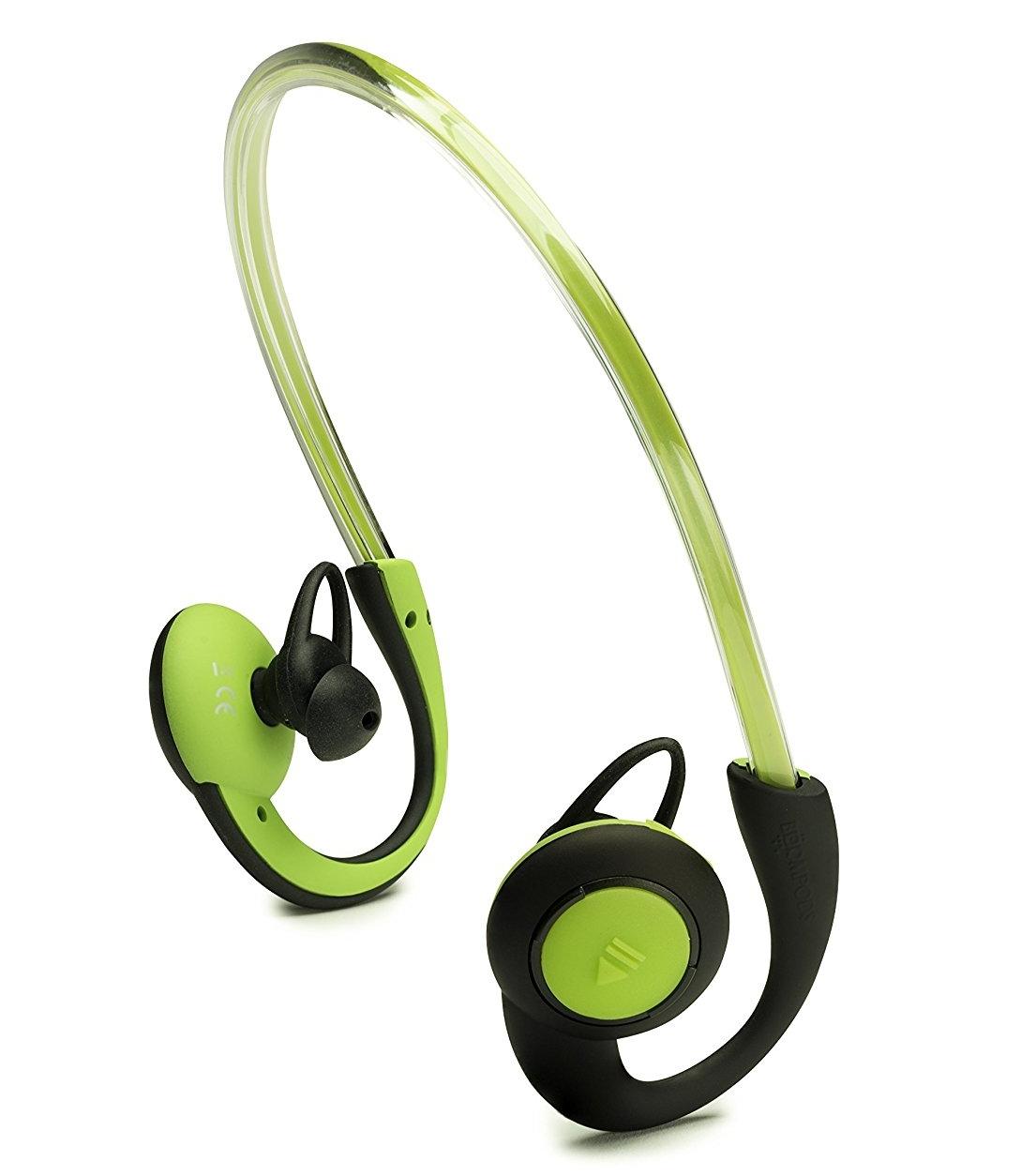 Słuchawki bezprzewodowe Boompods Sportpods Vision (zielony)