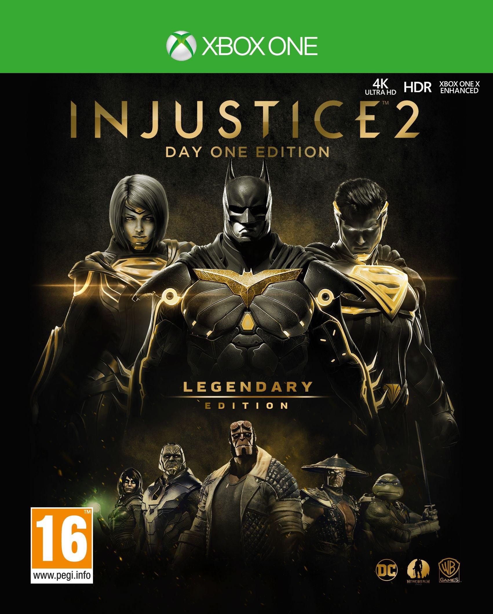 Injustice 2 - Edycja Legendary Gra na Xbox One (Kompatybilna z Xbox Series X)