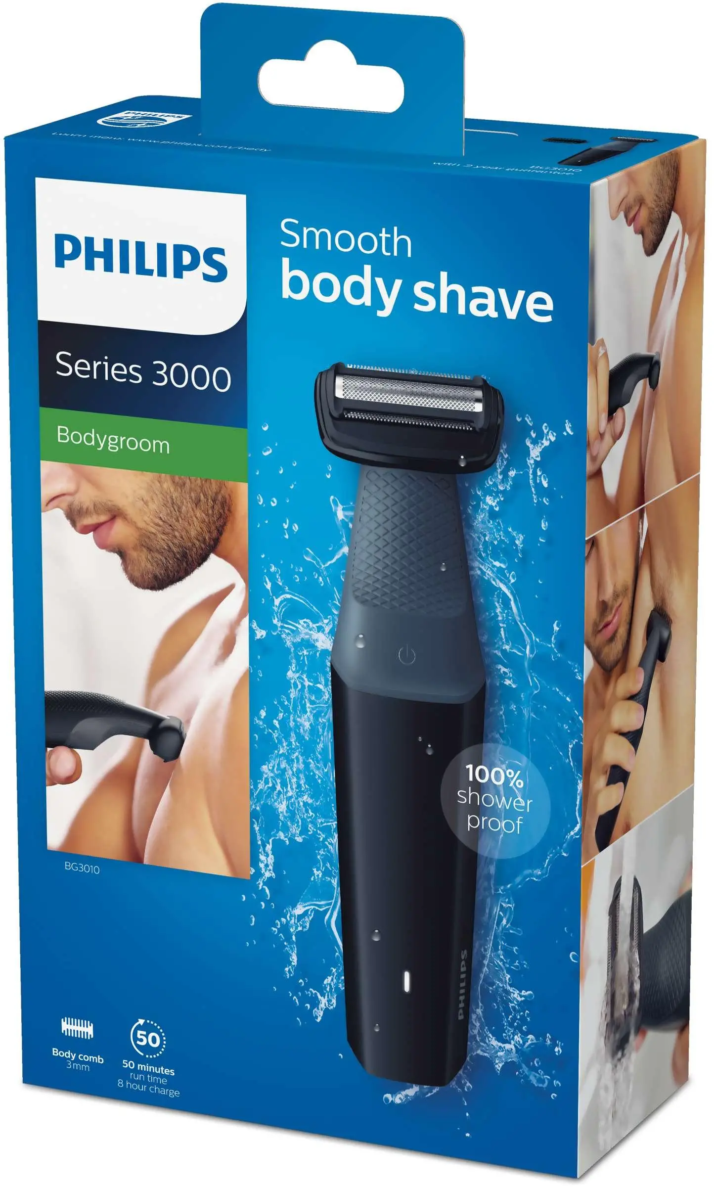 Trymer Philips Bodygroom series 3000 BG3010/15 50min