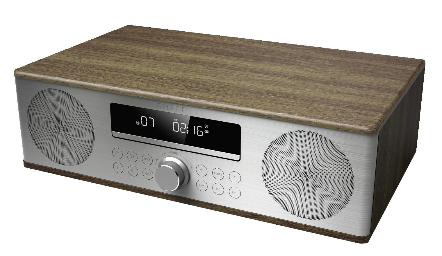 Wieża Sharp XL-B710 (brązowy)