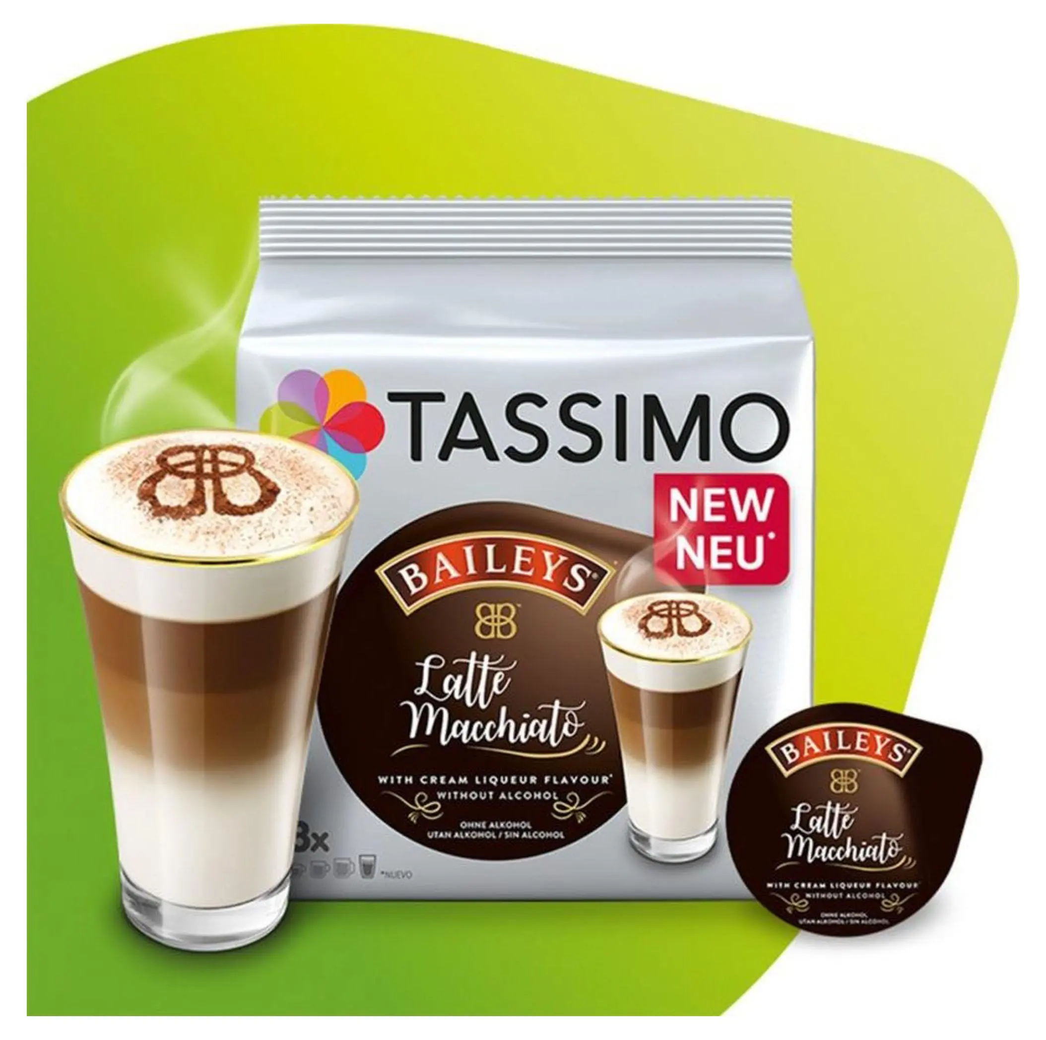 Kapsułki Tassimo Baileys Latte Macchiato 16szt.
