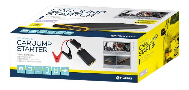 Powerbank Platinet PMPBC6 6000 mAh (czarny)
