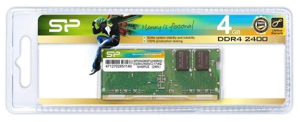 Pamięć Silicon Power DDR4 4GB 2400 CL17 SO-DIMM