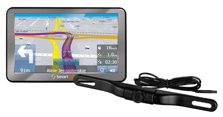 Nawigacja SmartGPS SMART SG750 Cam EU 5" wyd. MapFactor Navigator mapa Europy