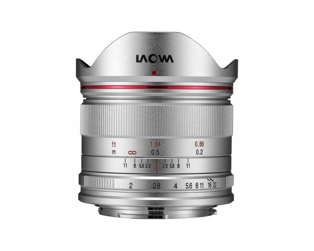 Obiektyw Laowa C-Dreamer Lightweight 7,5 mm f/2,0 do Micro 4/3 srebrny
