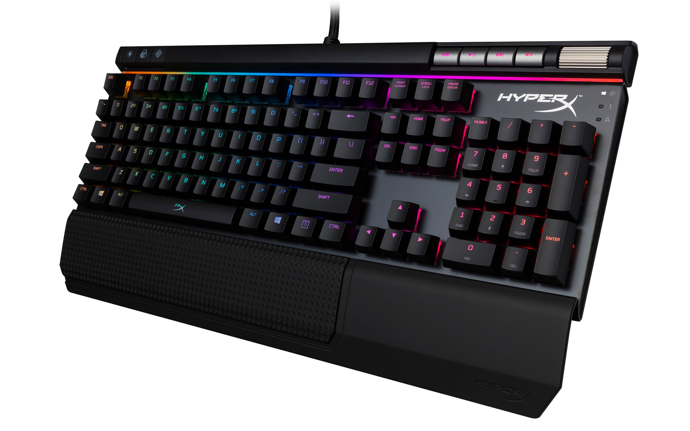 Klawiatura mechaniczna HyperX Alloy Elite RGB - Cherry MX Blue