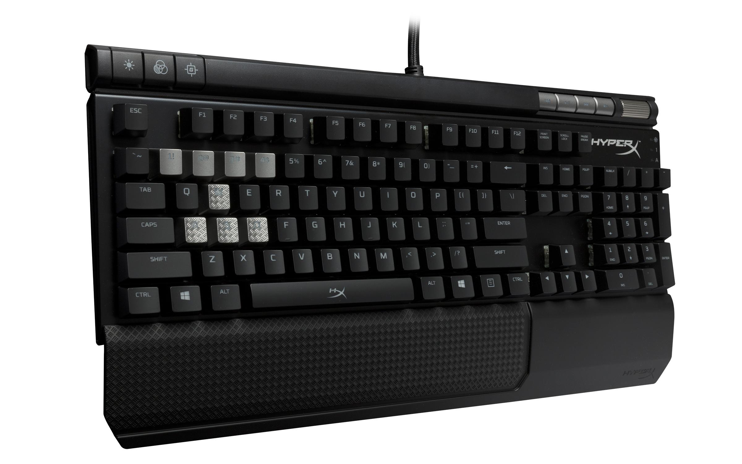 Klawiatura mechaniczna HyperX Alloy Elite RGB - Cherry MX Blue