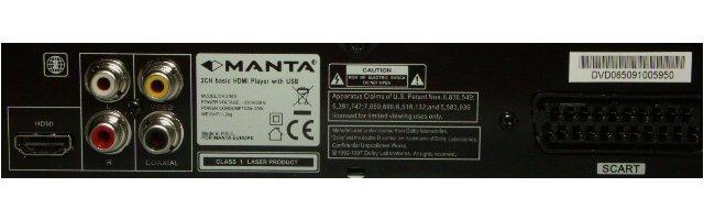 Manta DVD-065, Odtwarzacz DVD - cena i opinie - OleOle!