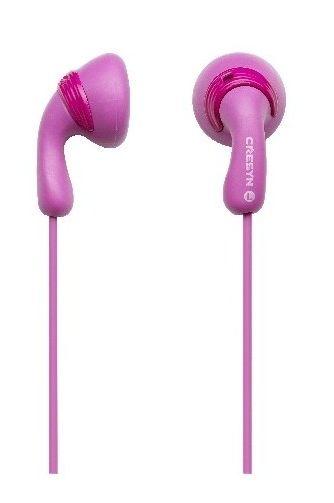 Słuchawki przewodowe Cresyn Ruby Dubby C190E - douszne - różówy