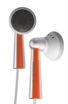 Słuchawki przewodowe Cresyn C240E Douszne Pomarańczowy