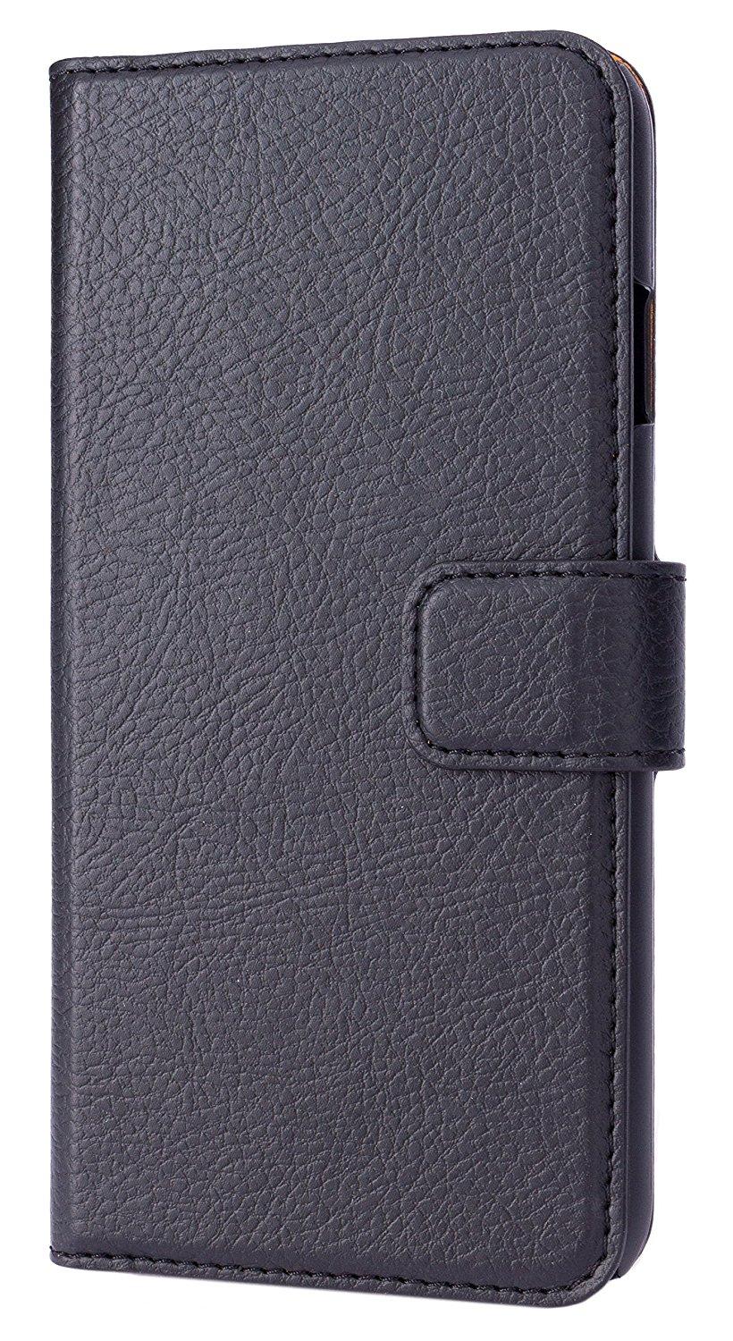 Etui Xqisit Slim Wallet Selection iPhone X (czarny)