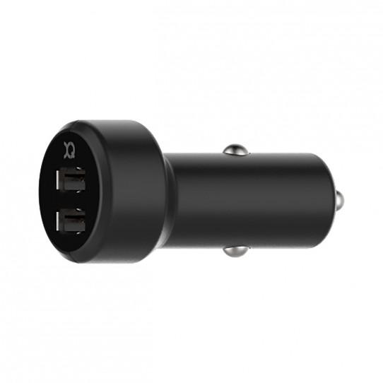 Xqisit Car Charger 3,4A Dual USB (czarny)