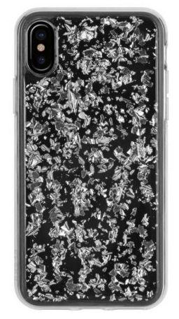 Flavr iPlate Flakes iPhone X (srebrny)