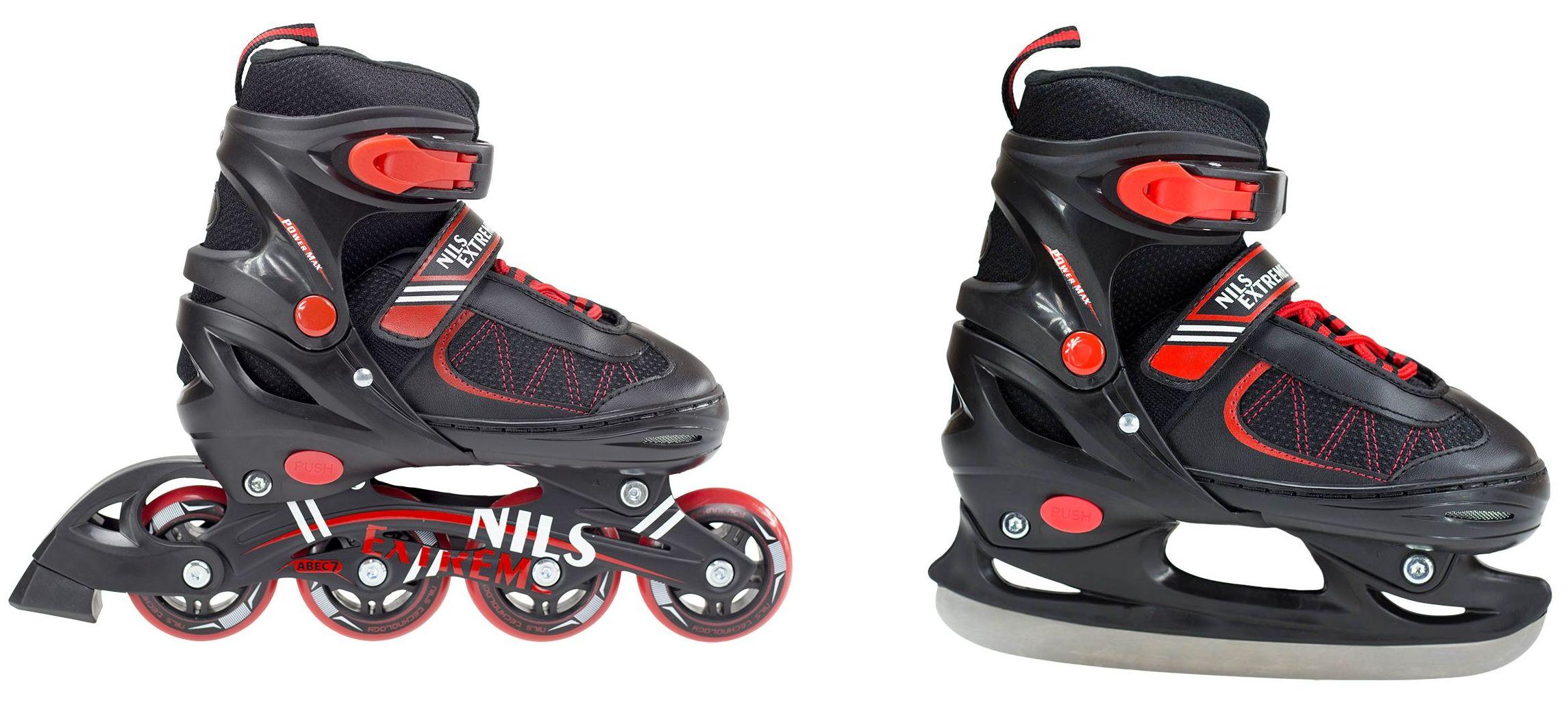 Nils Extreme NH7103 A 2w1 rozmiar L 38-41 (czarno-czerwony)