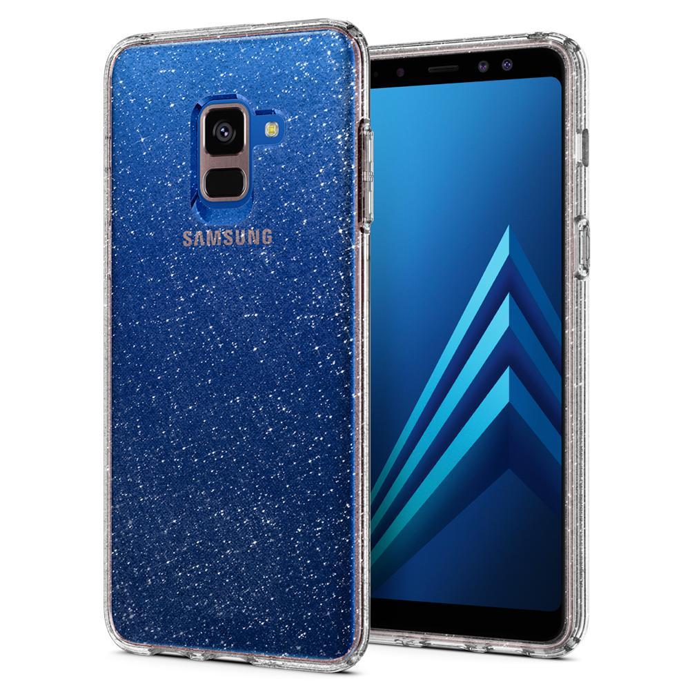 Spigen Liquid Crystal Glitter 590CS22749 Samsung Galaxy A8 2018 (crystal quartz)