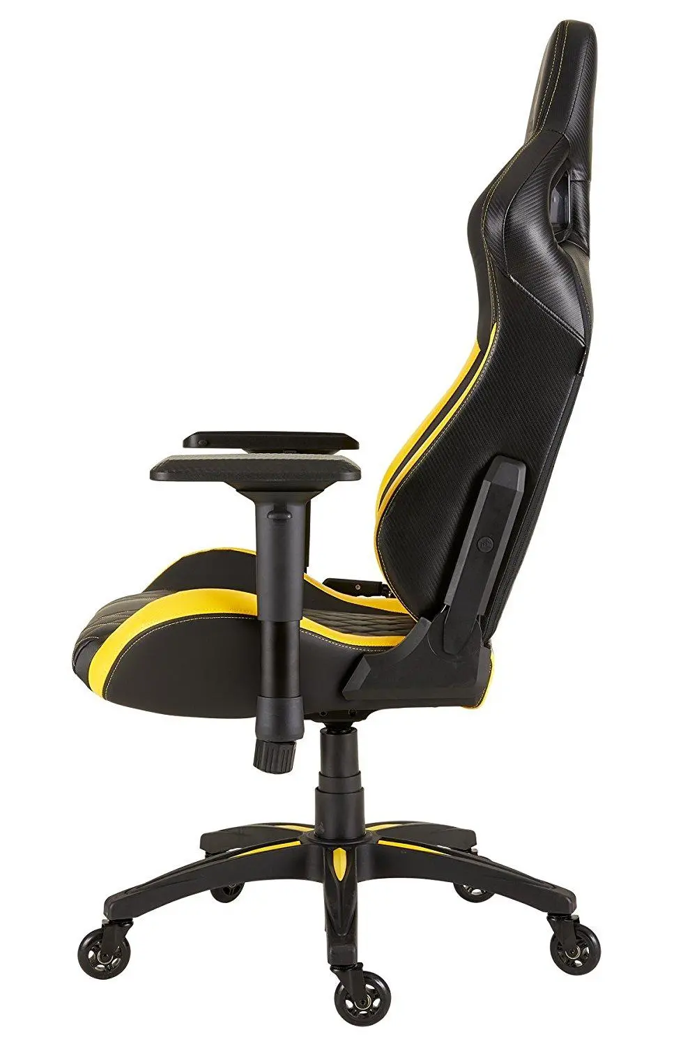 Fotel Corsair T1 Race 2018 Gamingowy do 120kg Skóra ECO Czarno-żółty