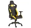 Fotel Corsair T1 Race 2018 Gamingowy do 120kg Skóra ECO Czarno-żółty
