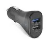 Ładowarka samochodowa SBS TECR2USB24AFAST Czarny