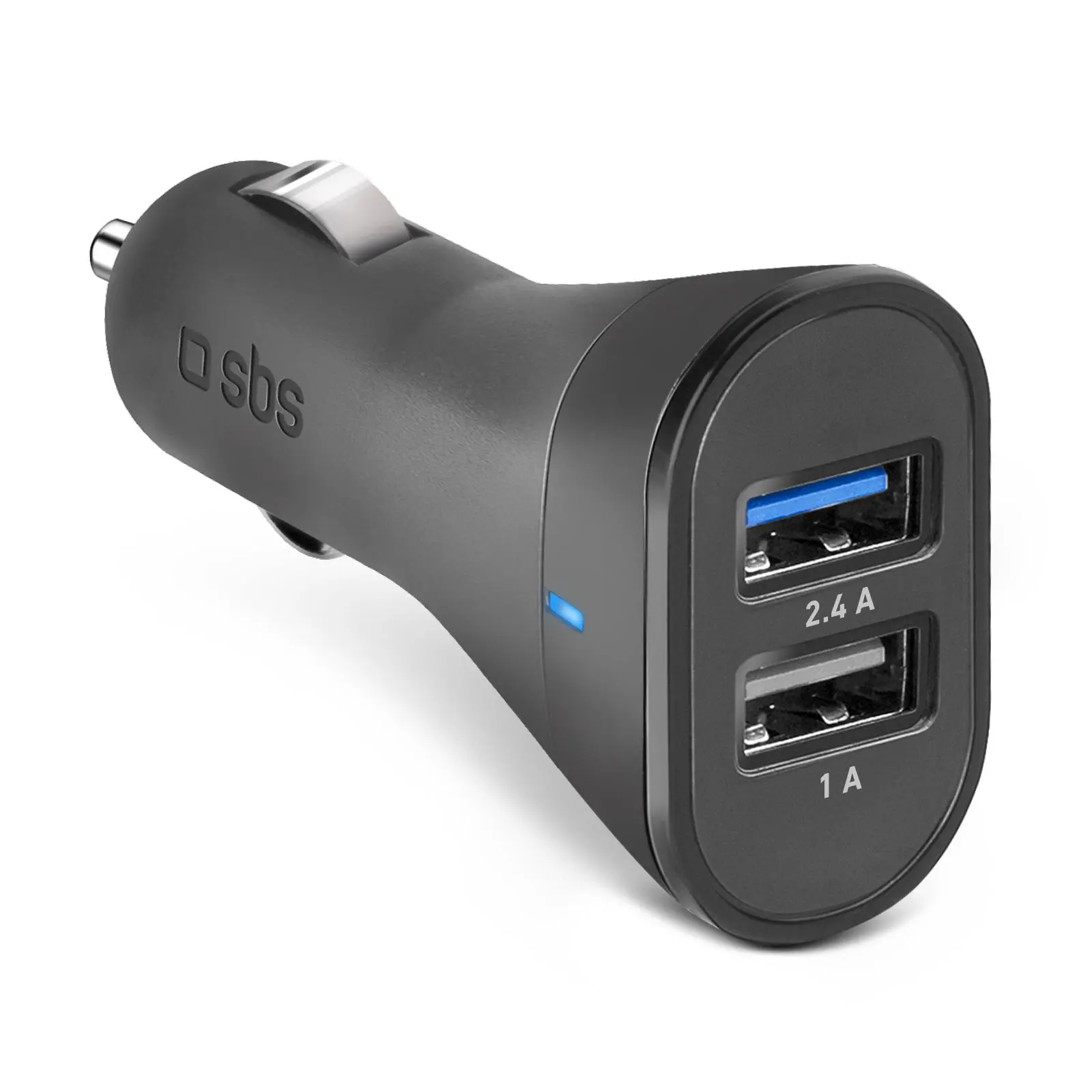Ładowarka samochodowa SBS TECR2USB24AFAST Czarny