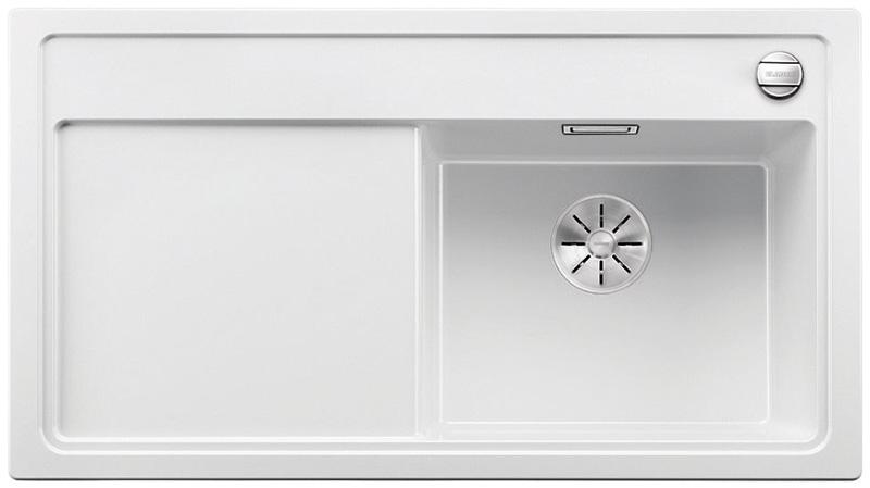 Zlewozmywak Blanco ZENAR 5 S-F 523869 Komora z prawej strony Granitowy Biały