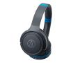 Słuchawki bezprzewodowe Audio-Technica ATH-S200BTGBL Nauszne Bluetooth 4.1 Czarno-niebieski