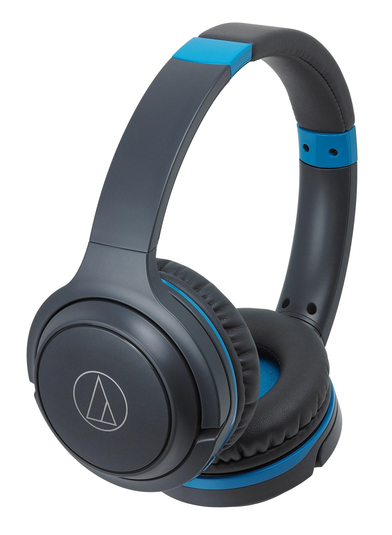Słuchawki bezprzewodowe Audio-Technica ATH-S200BTGBL Nauszne Bluetooth 4.1 Czarno-niebieski