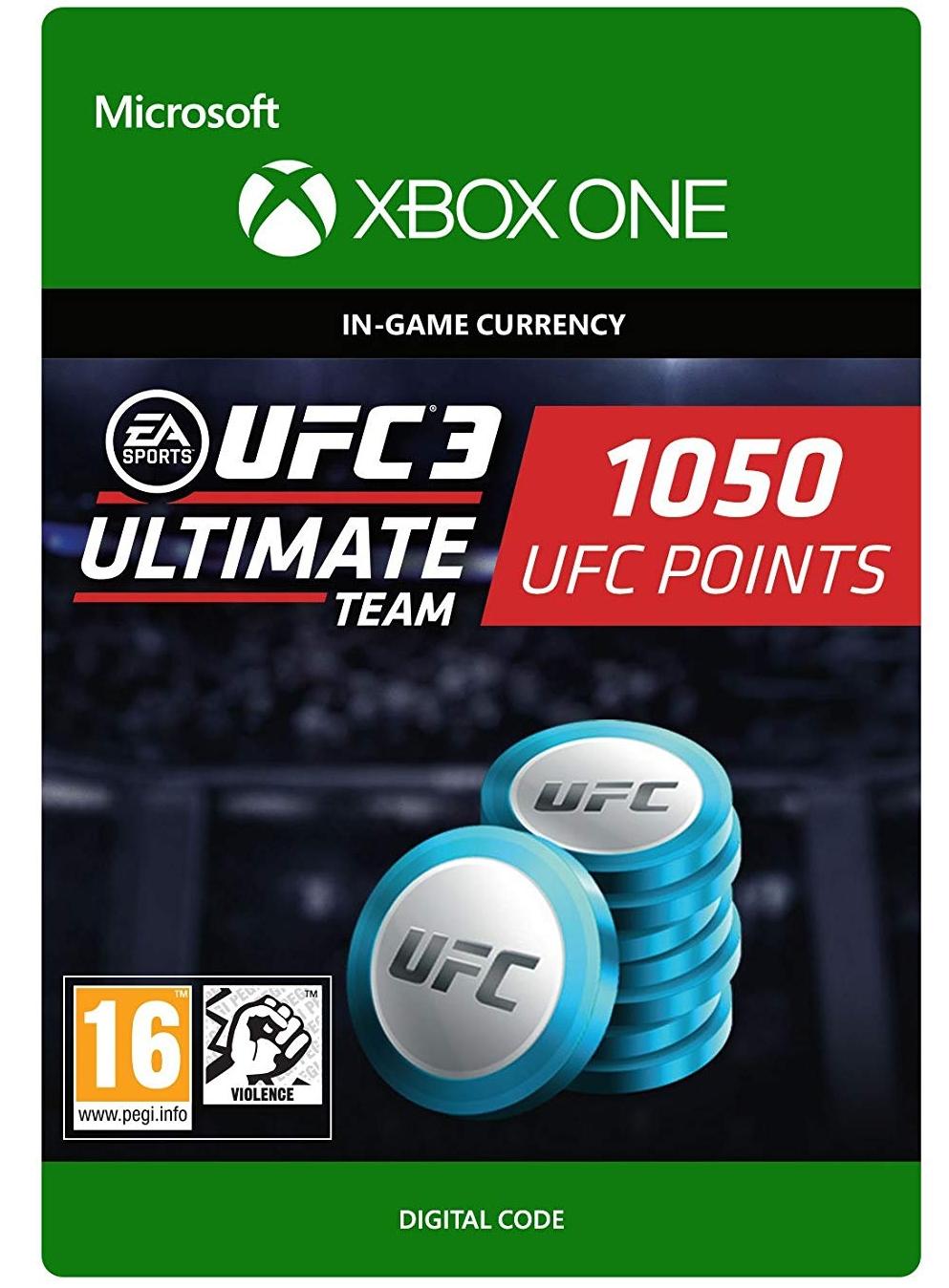 EA Sports UFC 3 - 1050 Punktów [kod aktywacyjny] Xbox One