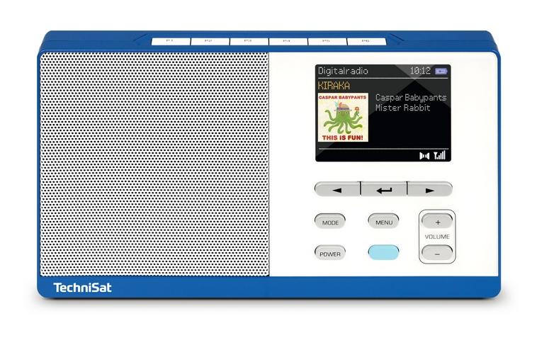 Radioodbiornik TechniSat DigitRadio Kira 1 (niebiesko-biały)