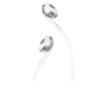 Słuchawki bezprzewodowe JBL TUNE 205BT - douszne - Bluetooth 4.0 - srebrny