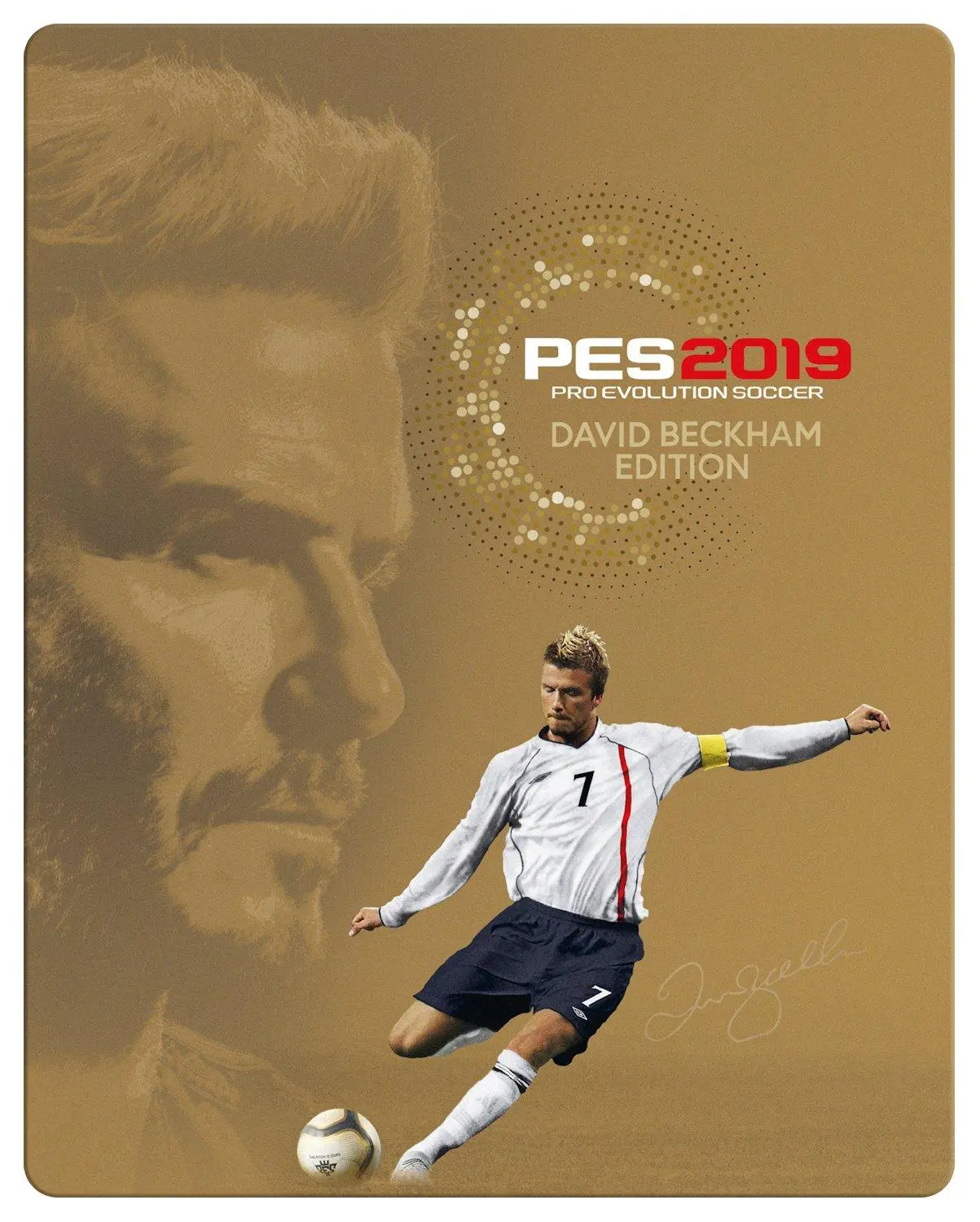 Pro Evolution Soccer 2019 Edycja David Beckham + szalik Gra na PS4 (Kompatybilna z PS5)