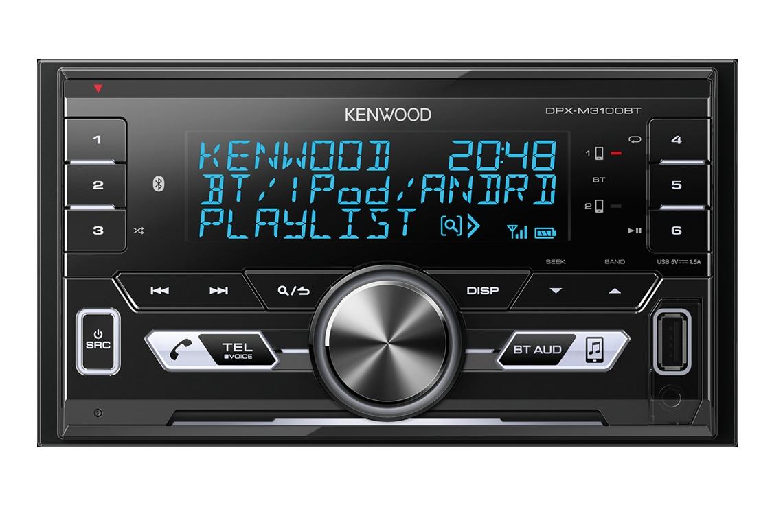 Radioodtwarzacz samochodowy Kenwood DPX-M3100BT