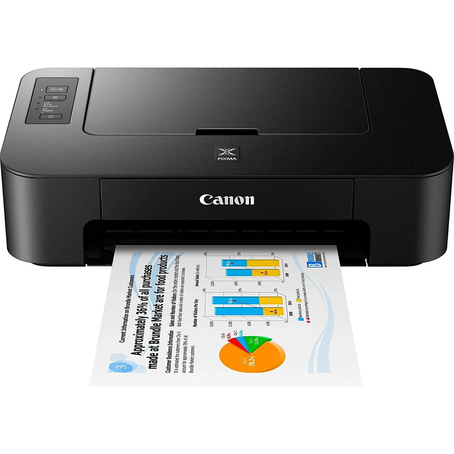 Drukarka Canon PIXMA TS205 Czarny