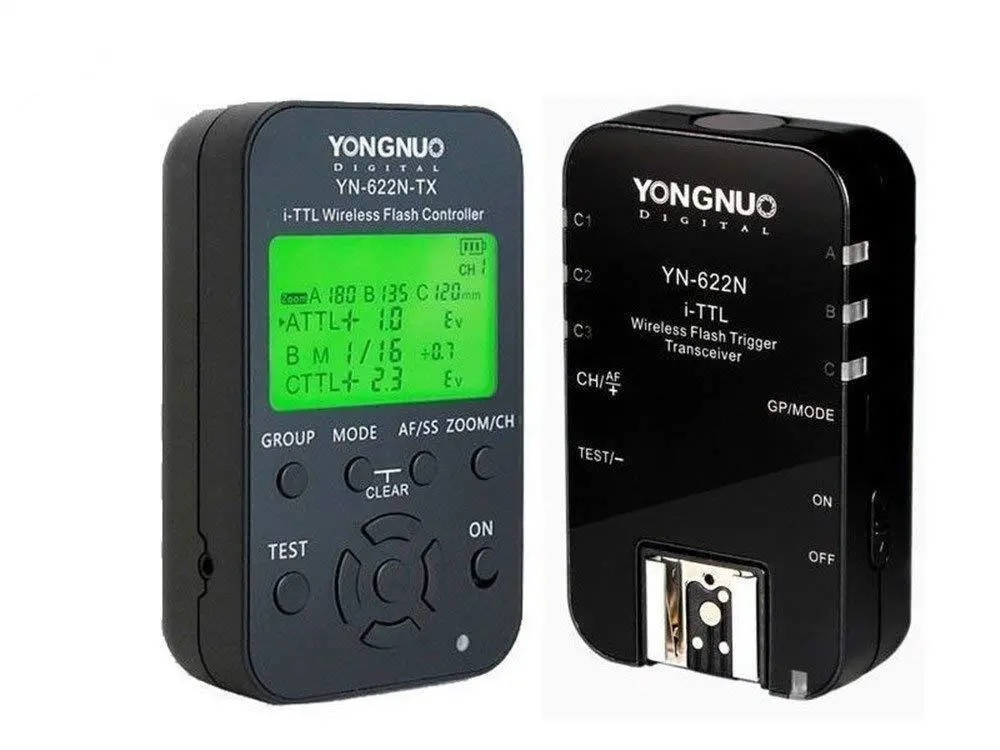 Zestaw do wyzwolenia Yongnuo YN-622N-KIT LCD