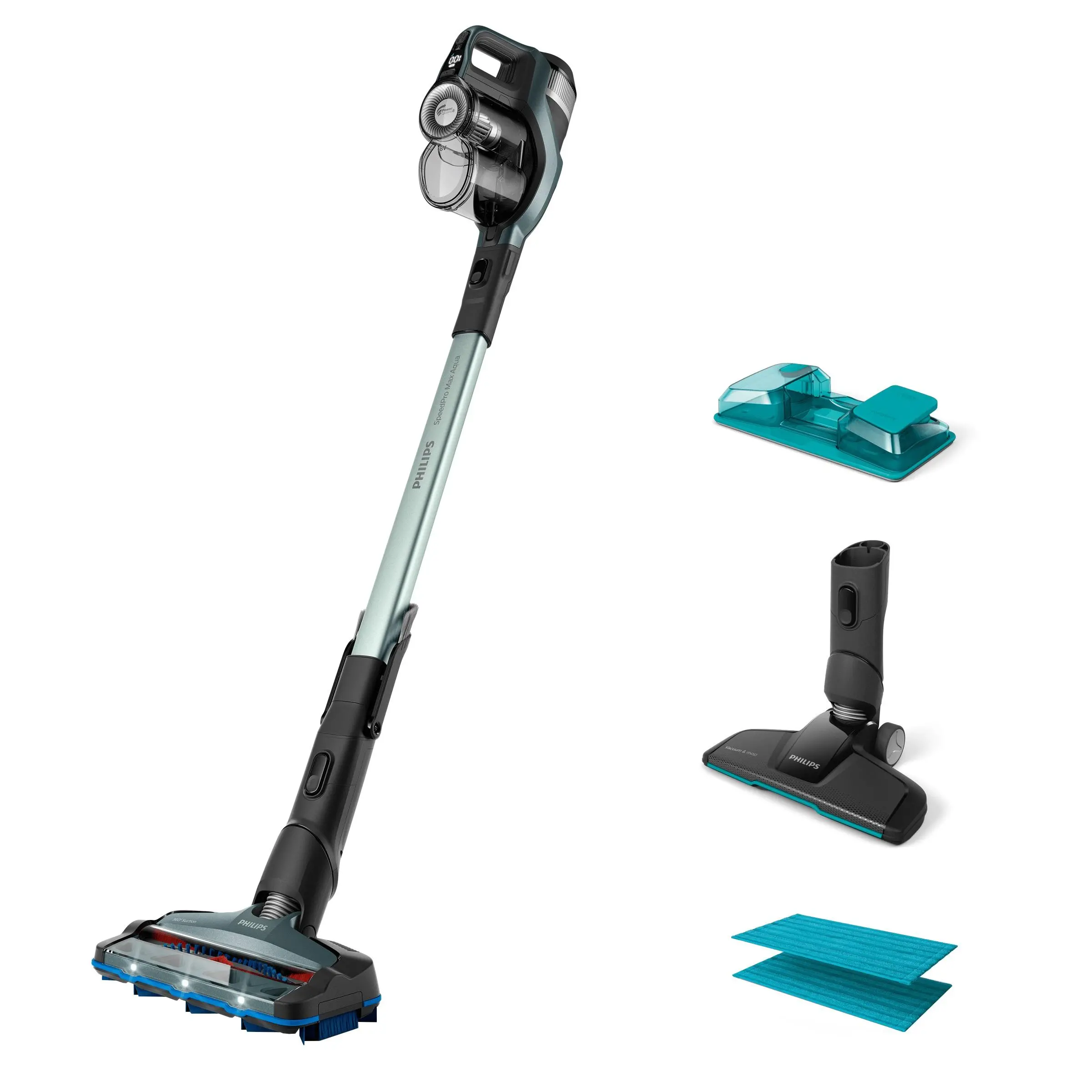 Odkurzacz Philips SpeedPro Max Aqua FC6901/01 55min Funkcja mycia