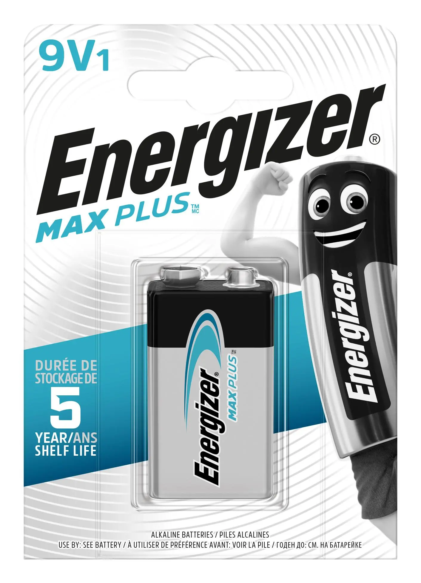 Baterie Energizer 6LR61 Max Plus 1szt.
