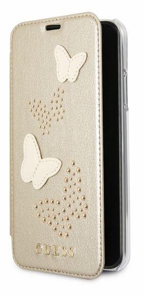 Guess GUFLBKPXPBUBE iPhone X (beżowy)