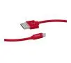 Kabel SBS TECABLPOLOMICUSBR Micro USB silikon POLO 1m Czerwony