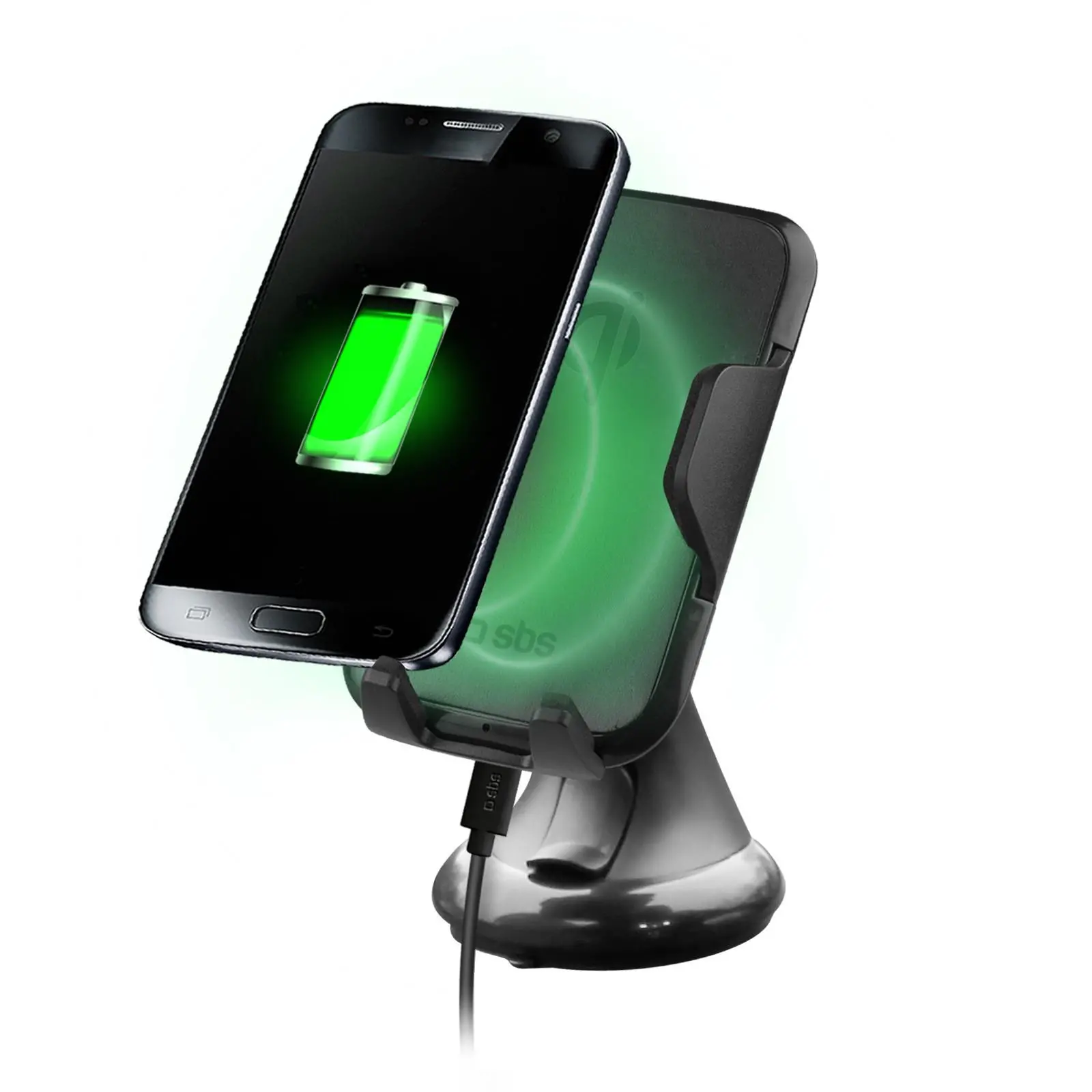 Uchwyt na telefon SBS TESUPPWINDWIR5W Czarny