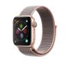 Smartwatch Apple Watch 4 40mm Koperta z aluminium w kolorze złotym z opaską sportową w kolorze piaskowego różu