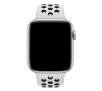 Apple Pasek Sportowy Nike Apple Watch 44mm (czysta platyna/czarny)