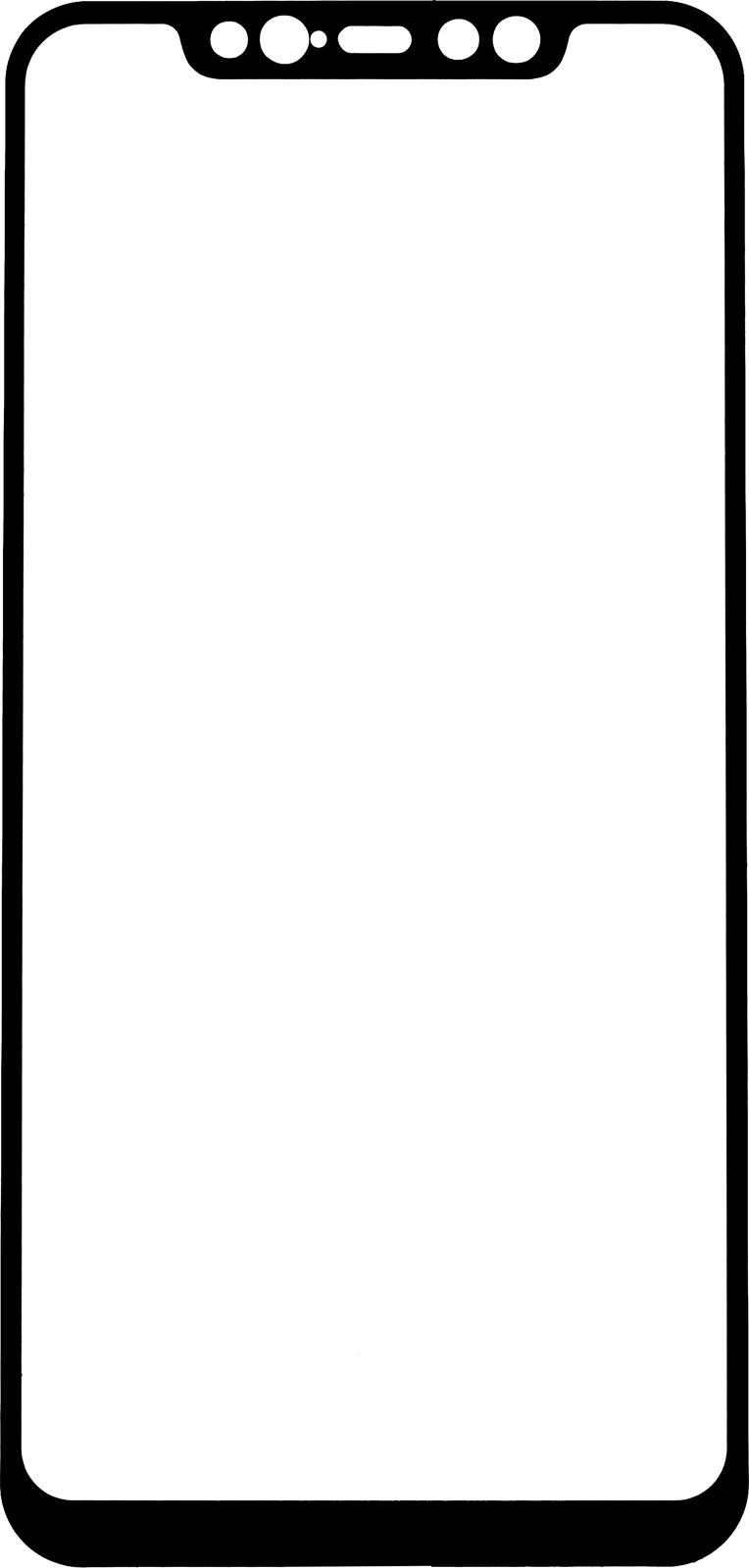 Szkło hartowane Winner WG Glass 3D Xiaomi Mi8 (czarny)