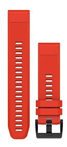 Garmin Pasek silikonowy Quick Fit 22mm Fenix 5 (czerwony)