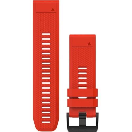 Garmin Pasek silikonowy Quick Fit 26mm Fenix 5X (czerwony)
