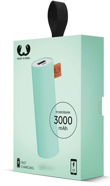 Powerbank Fresh 'n Rebel 3000 mAh Peppermint