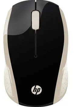 Myszka HP 200 Czarno-złoty