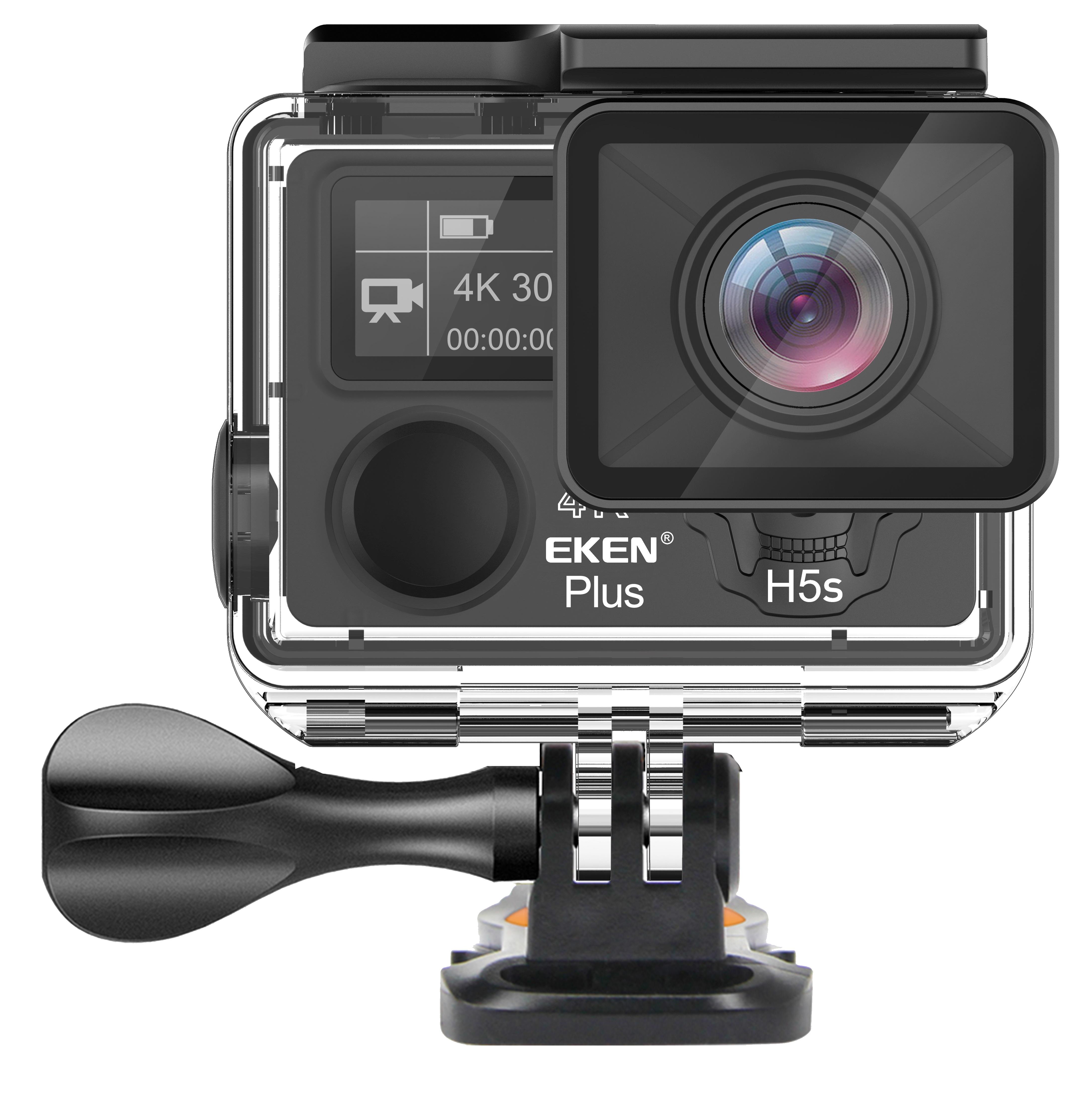 Eken H5s Plus WiFi 4K + 3 akumulatory + ładowarka samochodowa